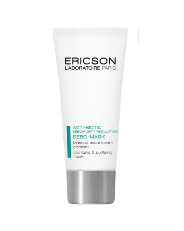 ACTI-BIOTIC. SEBO-MASK. <br> Therapeutic Cleansing Mask